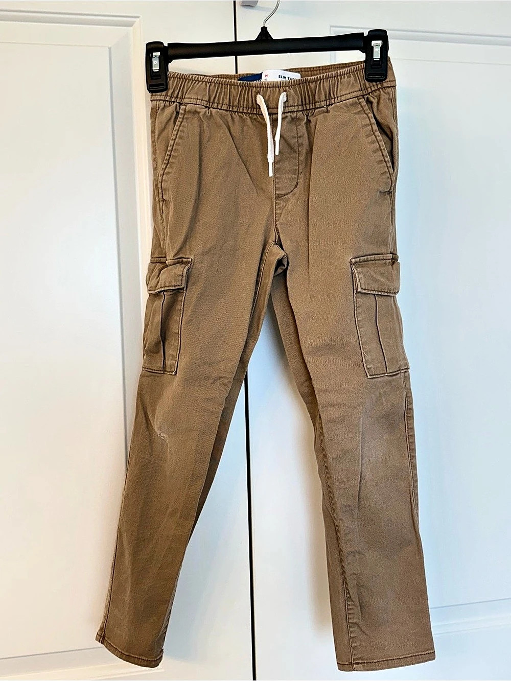 Kid’s Dark Khaki Cargo Pants